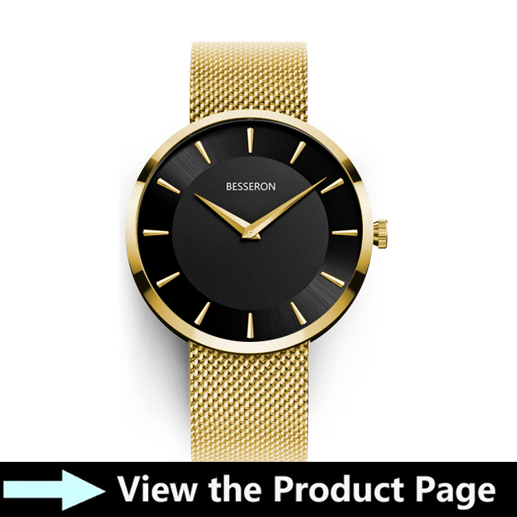 Custom watch manufacturer men wrist watch custom logo oem luxury brand steel mesh watches