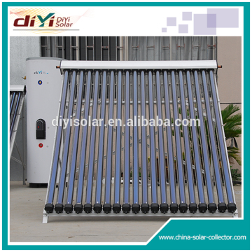 Automatic operation separate pressurized solar water heaters
