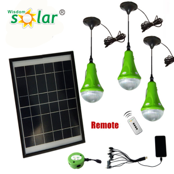 Hot Selling Solar Power Rechargeable LED Solar Emergency Light Bulb