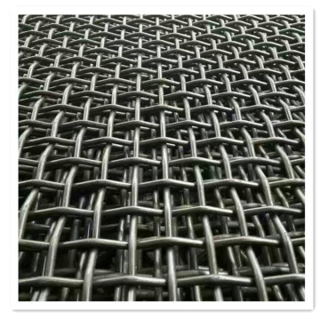 Manganese Crimped Crusher Vibrating Wire Screen Mesh for Stone Quarries