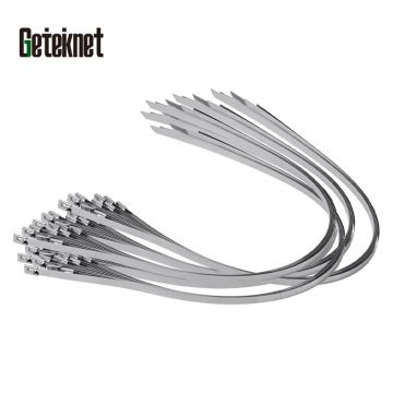 OEM Ads Pole Accessories Fiber Cable Suspension 304 Stainless Steel Cable Tie