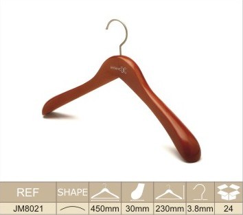 High Tech Durable bulk wooden hanger