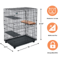 Cat PlayPen med 3 perching hyllor