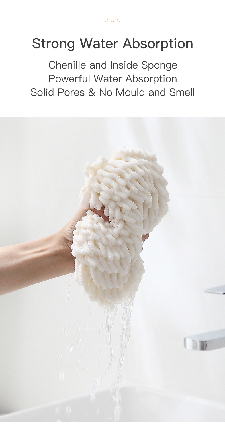 Chenille Hand Towels