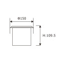 LEDER Design Technology 9W LED Inground Light