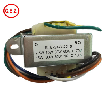 70v 100v 8ohm Audio Line Transformer