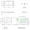 Ультра яркі SMD белы 5730 святлодыёдны 0,5 Вт 7000-8000K