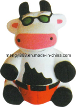 Cow: 7.3X5X10cm PU Animal Stress Ball