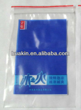 Poly ziplock bags reclosable bag