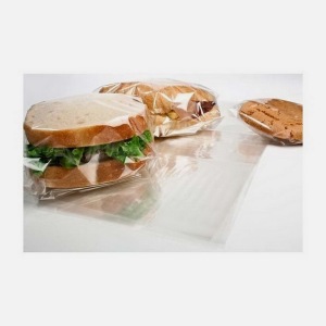 Popular Snack Clear Plastic Packing Poly Bags