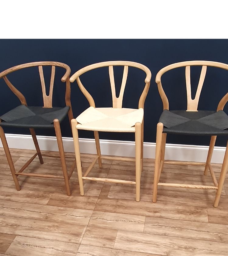 Wishbone counter stool Y bar stool bar stool