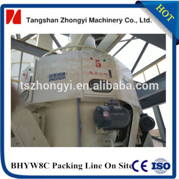 Rotary type plastic bag on valve cement filling machine