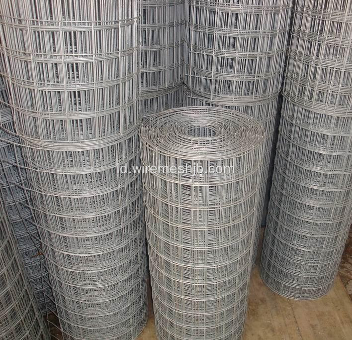 Galvanized Welded Wire Mesh Rolls Dengan 1/2 &quot;Aperture