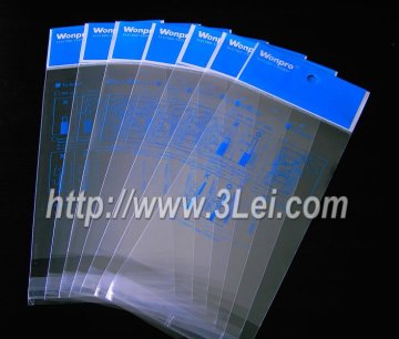 OPP header bag for stationery