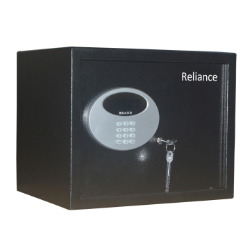 Black Security Safe with Electronic Keypad Lock