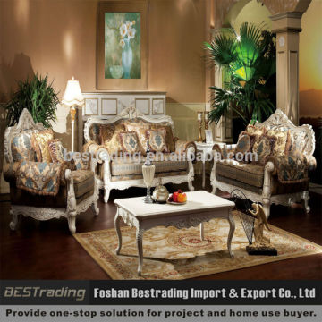 Classic sofa, classic wood sofa, luxury wood sofa