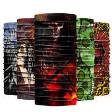 Customizable Magic Printed Microfiber Camouflage Running Headwear and Bandana