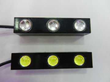 3 Led / PCS GTR Car Accessories Daytime Running Light LED DRL, car day running light