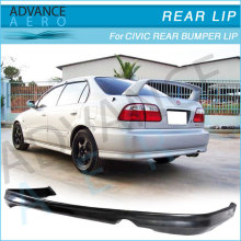 FOR HONDA CIVIC EK BODYKIT STYLE JDM TYPE REAR BODY KIT BLACK POLY URETHANE 1999 2000 BODYKITS PU