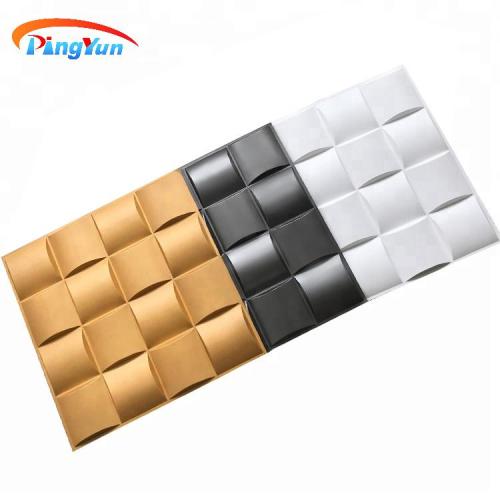 Waterproof PVC Interior Decor Wall Panel Rich And Colorful 3d Wall Sticker Panels