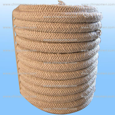 Asbestos braided rope dust free