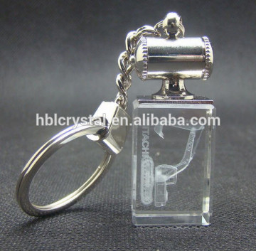 High quality crystal led key chain for gift