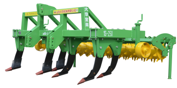 More than 120HP tractor drived subsoiler