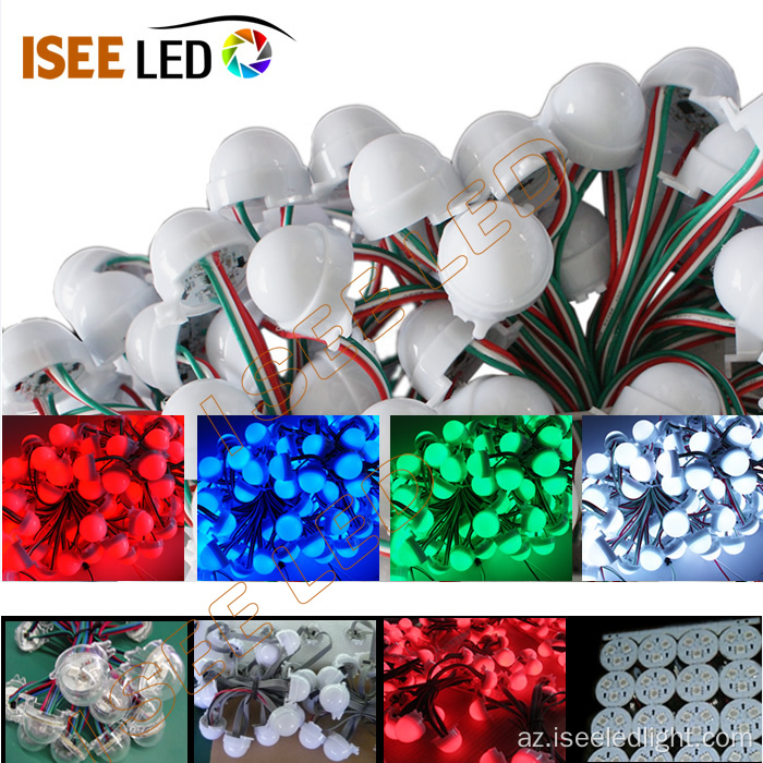 DMX ünvanlı LED işıqları Açıq 30 mm RGB5050 piksel