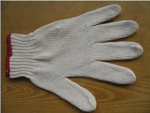 Cotton work gloves