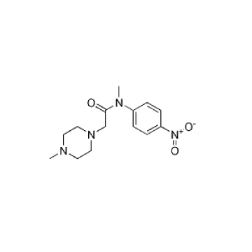 N, 4 - dimetil - N- (4 - nitrofenil) - 1 - piperazinacetamida CAS 1139453 - 98 - 7
