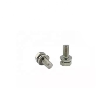 Thép không gỉ Hex Bolt với máy giặt