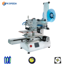 FK617 Adhesive Sticker Flat Labeling Machine for Various Products: Rubik's Cube, Boxes, Bottles, Aerosols, Scratch Cards