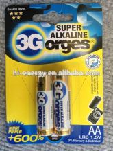 lr6 blister card pack aa battery headlamp