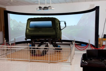 Full Motion Driving Simulator , Motion Simulations