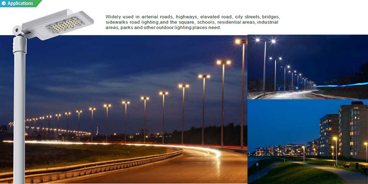 China Supply SL-D Series Module 20W to 220W Streetlights High Quality Adjustable Angle LED Street Light 100W