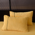 Wholesale microfiber solid velvet bedding set king size