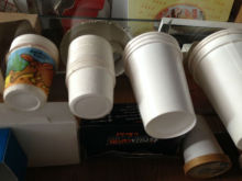 paper cup machine making flat paper cups