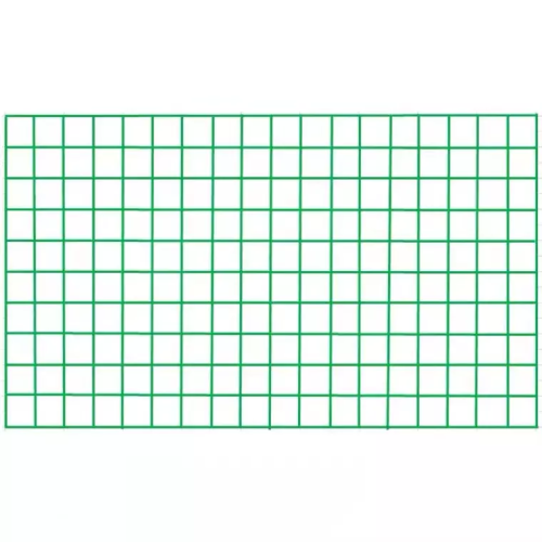 painel de malha de PVC verde de plástico