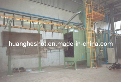 Q48 Single Route Hanger Stepping Type Shot Blasting Machine