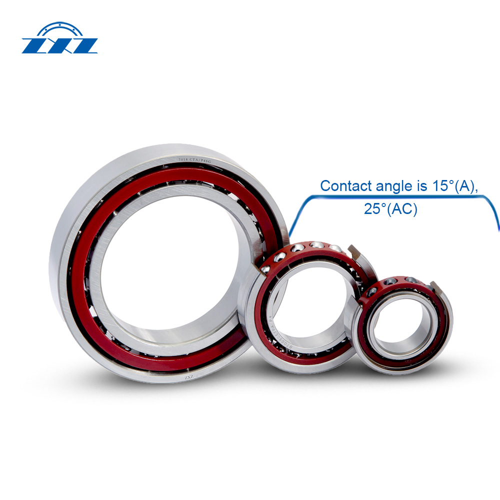 high precision angular contact ball bearings Structure pic