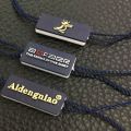 Sales tags with strings have good quality