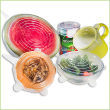 Flexible Keep Fresh  Silicone Lids Set