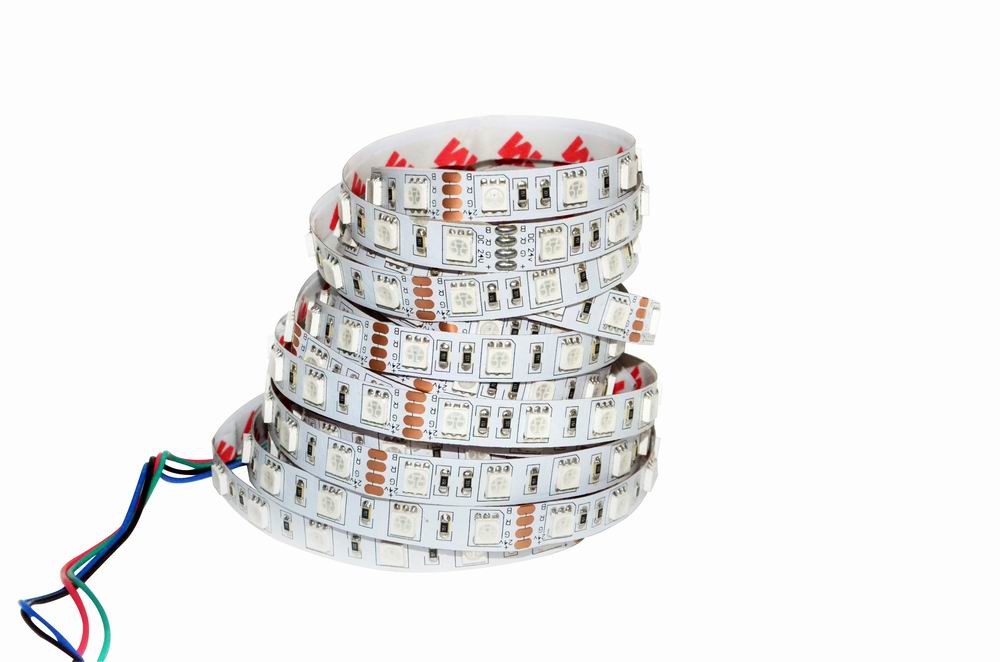 Edgelight high lumen 5050 smd led strip , addressable rgb led strip 24v , CE/ROHS/ smd 5050 led strip