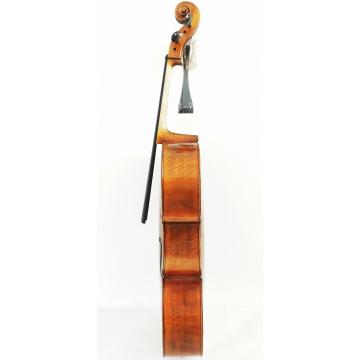 Violonchelo flameado natural de alto grado de madera maciza 4/4