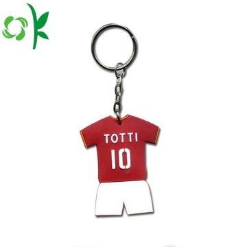 Custom Souvenir Uniforms PVC Silicone Key Accessories