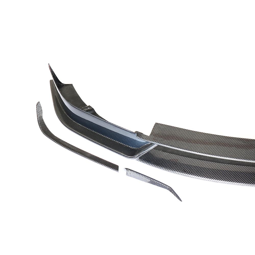 Model X Carbon Fiber Car Front Spoiler for Tesla Model X 75D 90D P90D 100D P100D 2016-2018