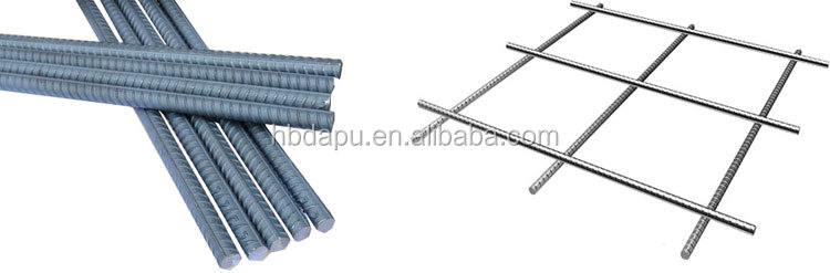 Ribbed wire steel deformed rebar machine