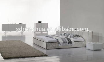 K1101 European home furniture modern leather upholstered bed