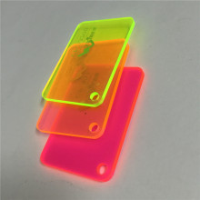 acrylic material fluorescent plastic sheet