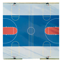 Hot Sale Waterproof Basketball Court Flooring - PU Resilient Sport Material